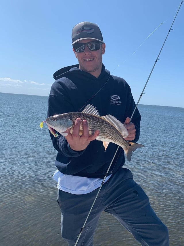 Redfish Fishing in Wanchese, North Carolina