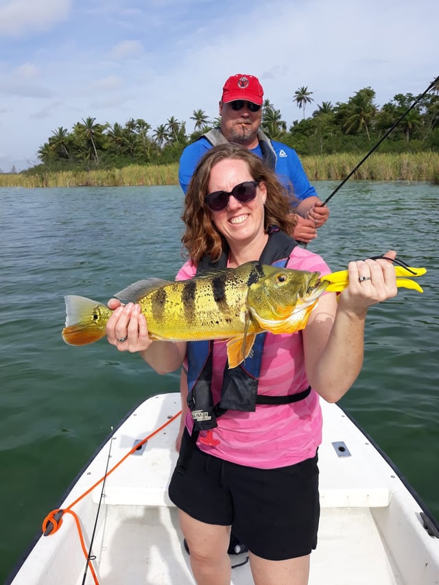 Peacock Bass Fishing in Vega Baja, Puerto Rico