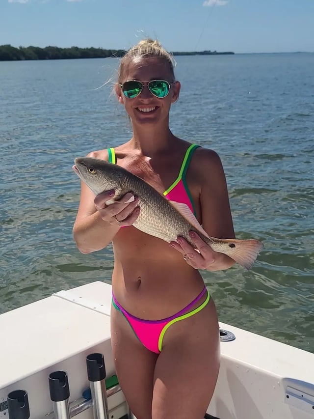 Redfish Fishing in Holmes Beach, Florida