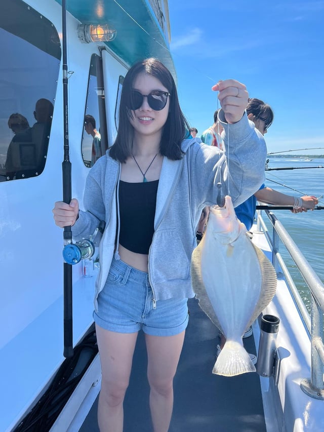 Flounder Fishing in Port Washington, New York