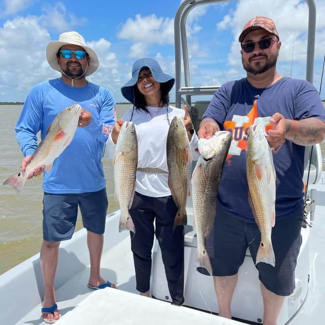 Redfish Fishing in Bay City, Texas