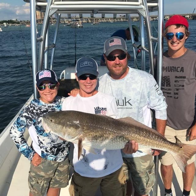 Redfish Fishing in Fort Walton Beach, Florida