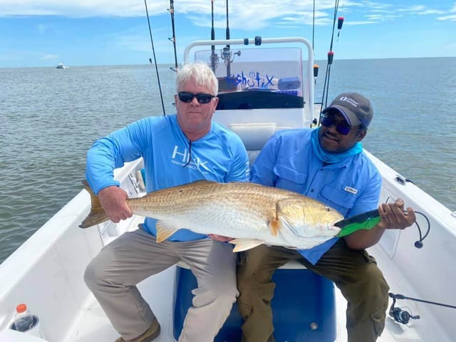 Redfish Fishing in Texas City, Texas