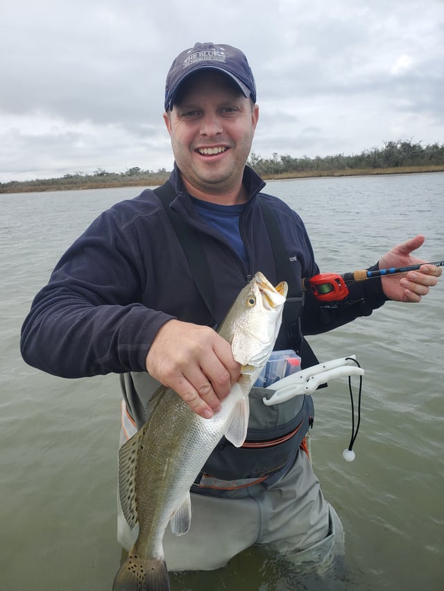 Speckled Trout Fishing in Aransas Pass, Texas