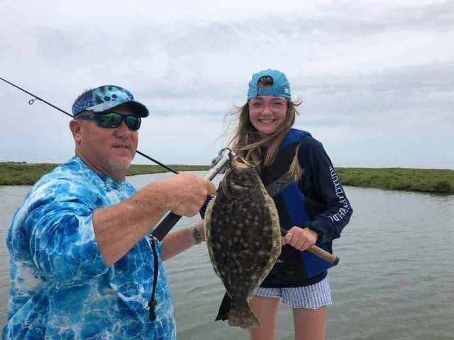 Flounder Fishing in Rockport, Texas