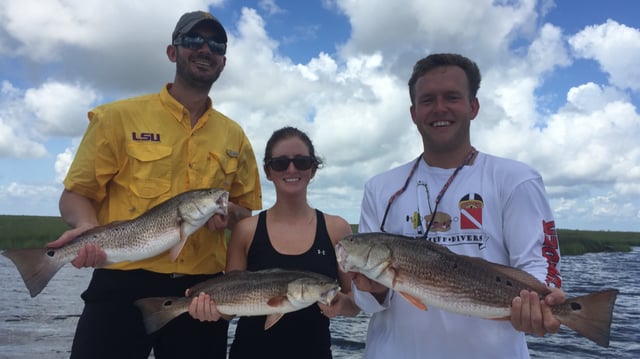 Redfish Fishing in Saint Bernard, Louisiana