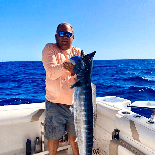 Wahoo Fishing in Spanish Wells, The Bahamas