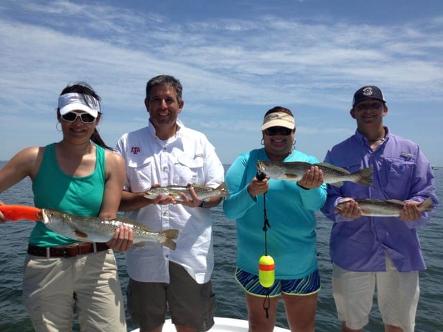 Speckled Trout Fishing in South Padre Island, Texas