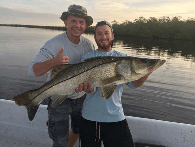 Snook Fishing in Fort Myers Beach, Florida