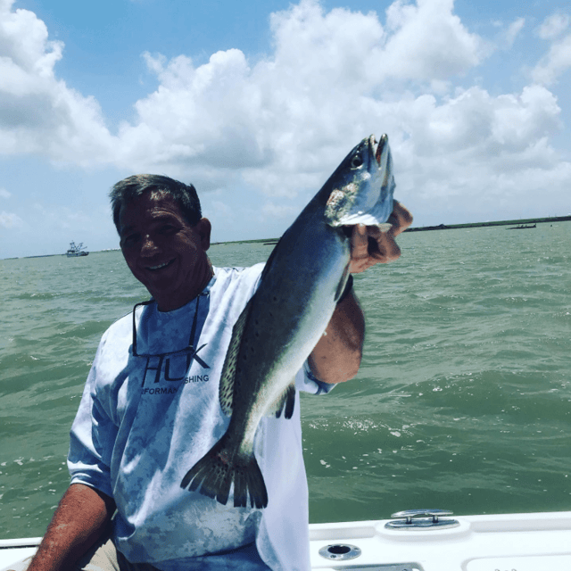 Speckled Trout Fishing in San Leon, Texas