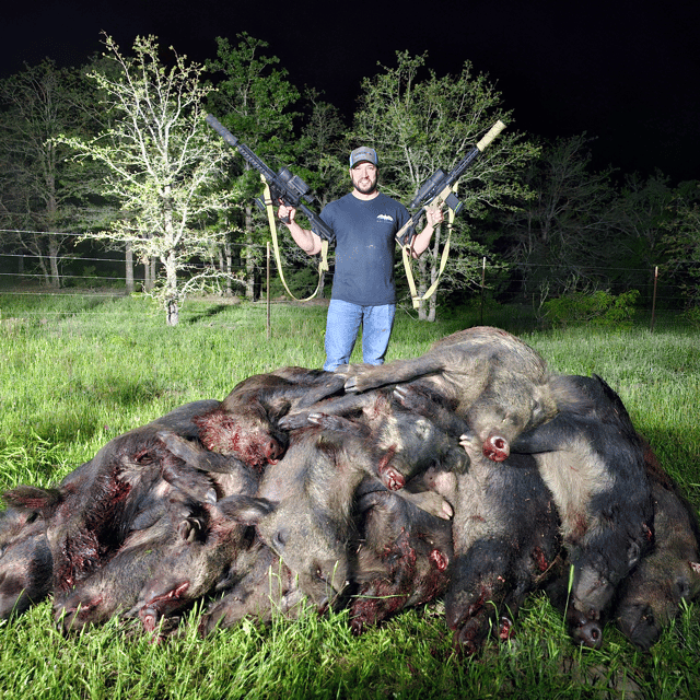 Hog Hunting in Garwood, Texas