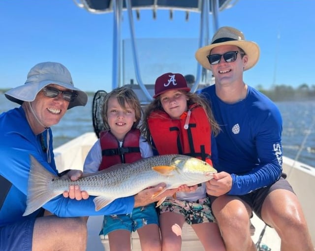 Redfish Fishing in Freeport, Florida