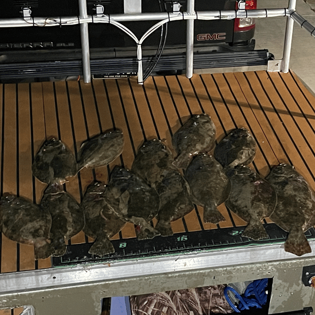 Flounder Fishing in Galveston, Texas