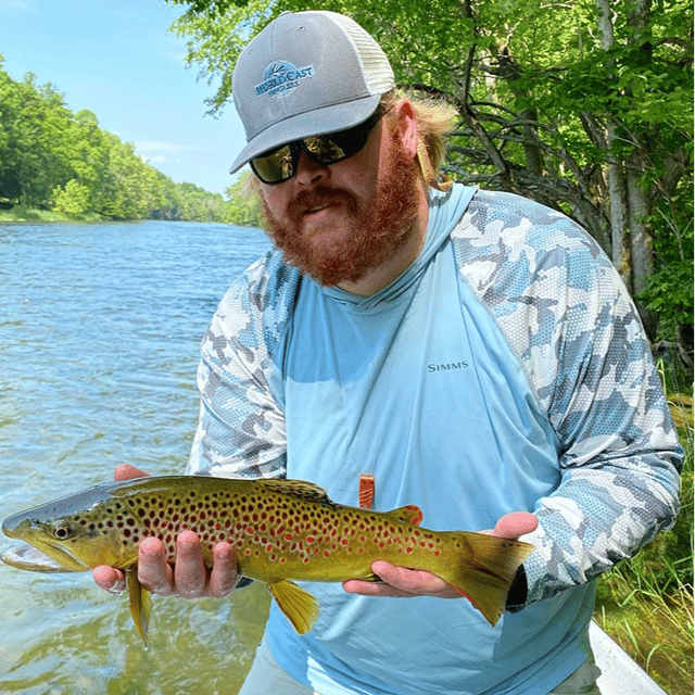 Brown Trout Fishing in Halls Crossroads, Tennessee