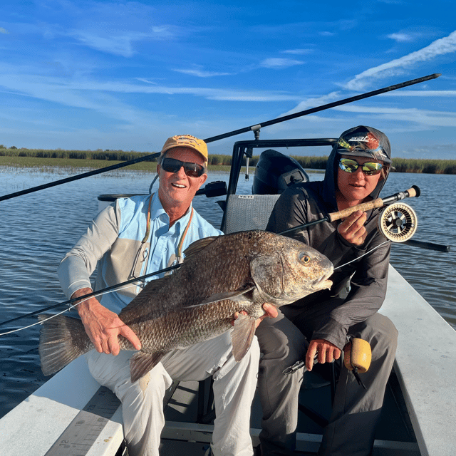 Black Drum Fishing in New Orleans, Louisiana