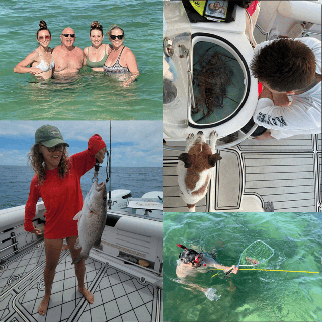 Craft Your Excursion: Snorkel, Fish, Lobster, Sandbar